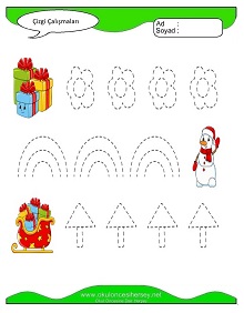 Çizgi Çalışma Sayfaları